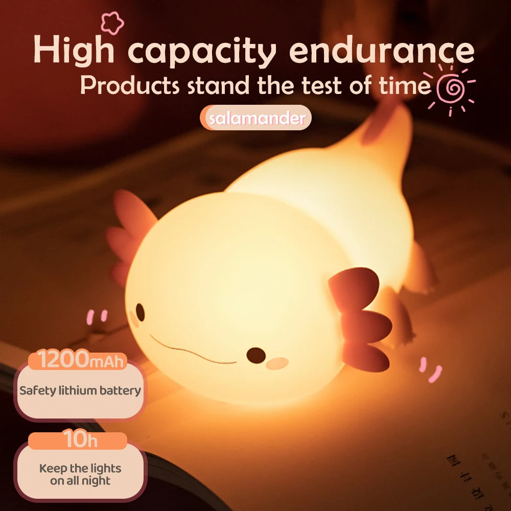 Tap Tap™ LED Night Lamp AXOLOTYL