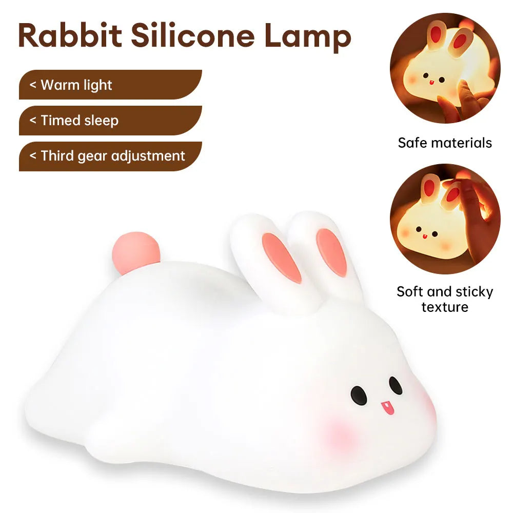 Tap Tap™ LED Night Lamp BUNNY