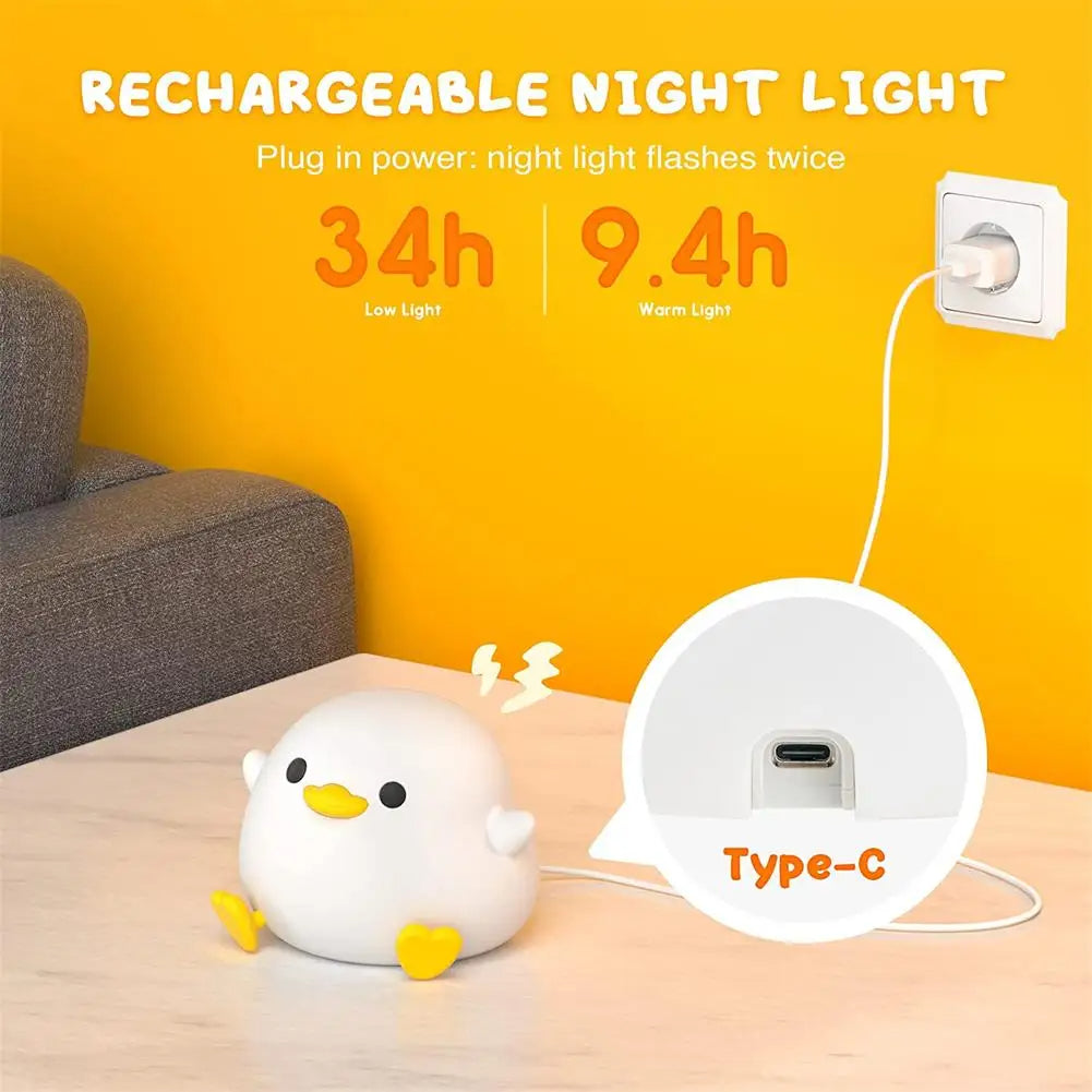 Tap Tap™ LED Night Lamp DUCKY
