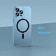 Wireless Charging Aluminium Frame Magnetic Case
