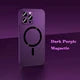 Wireless Charging Aluminium Frame Magnetic Case