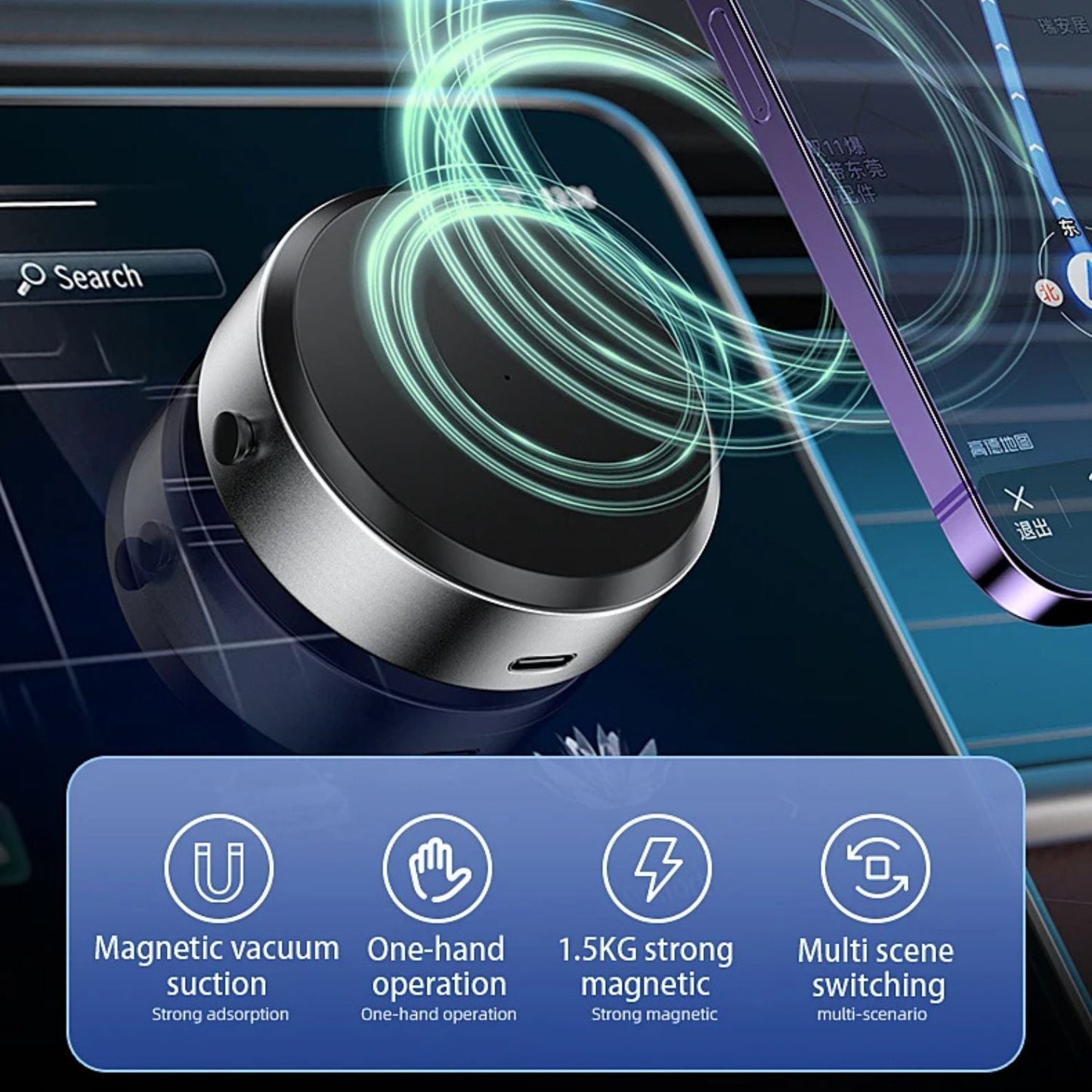 Super Grip™ Ultimate Magnetic Car Mount