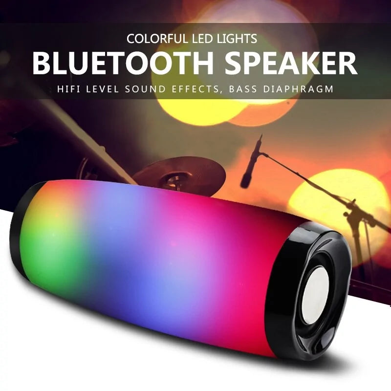 LED Portable Wireless Bluetooth Speaker