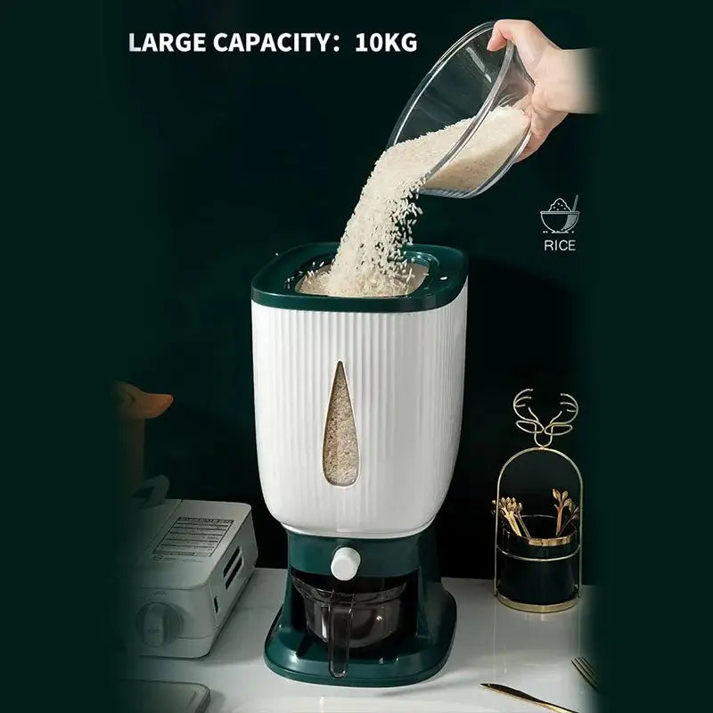 Rice Dispenser Storage Container